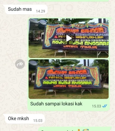 Pengiriman Papan Bunga Jatinegara